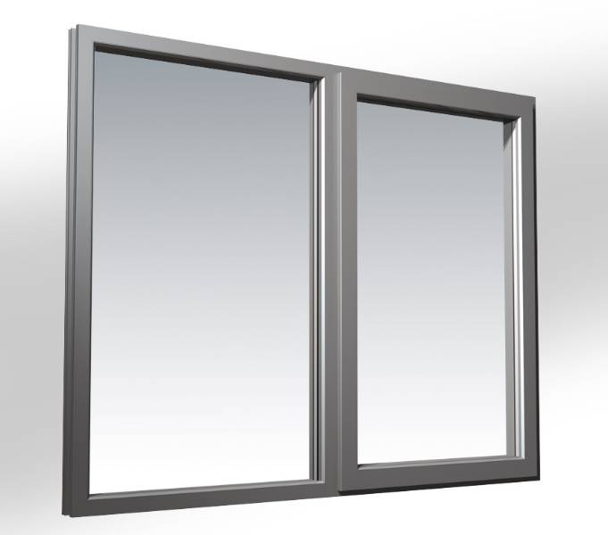 Kestrel Aluminium Systems 70mm polyamide window