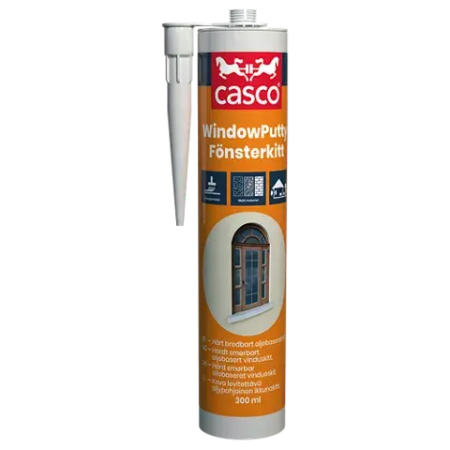 Saumaus- ja Tiivistysmassat - Casco® WindowPutty Fönsterkitt