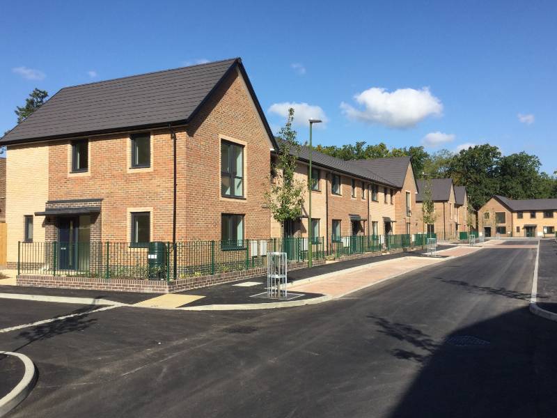 Spectus flush tilt & turn windows fitted in high profile social housing development
