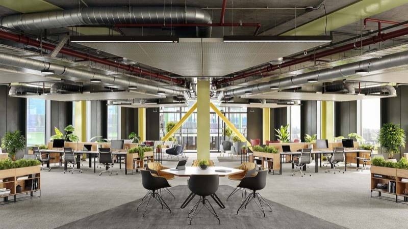 S80 acoustic raft - Metal suspended ceiling absorber - Acoustic Raft