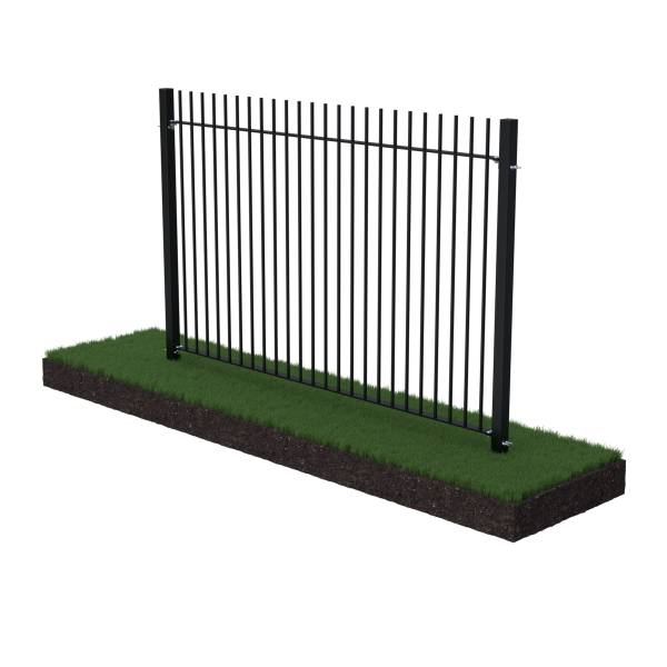 Imperium-1 Vertical Bar | LPS1175 SR1 (A1) Security Vertical Bar Fencing