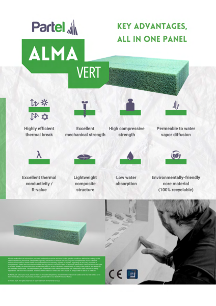 ALMA VERT Technical Data Sheet