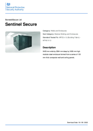 Public Website - Sentinel Secure