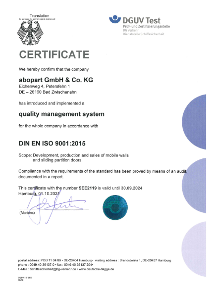 ISO 9001 Quality Management