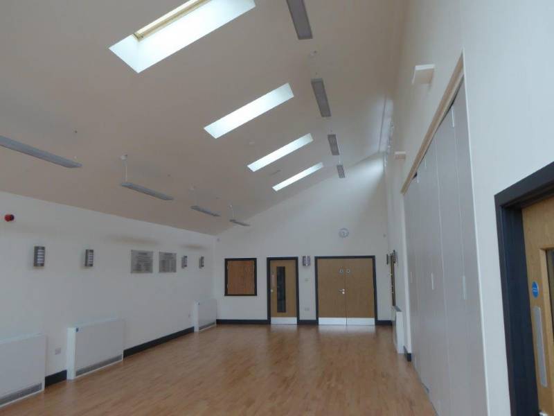 Reverberation solution for multi-purpose community hall, Essex