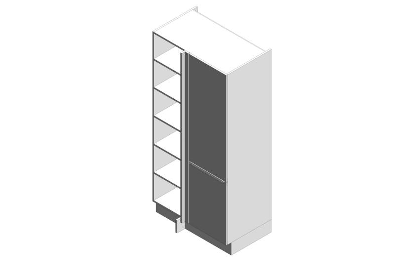 Linear Corner Larder Cabinets