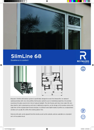 Tuote Esite - SlimLine 68 Versio 1 Tulosta