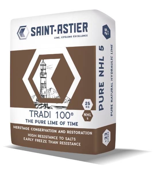 Saint-Astier® NHL 5 - Tradi 100 - Cement-Free Natural Hydraulic Lime