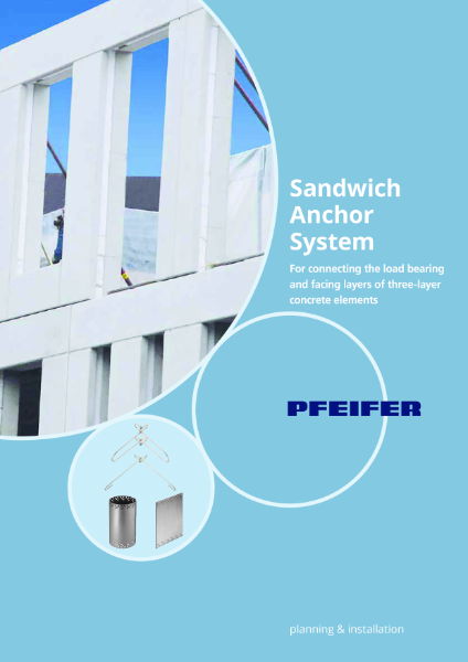 Pfeifer Sandwich Panel Anchor