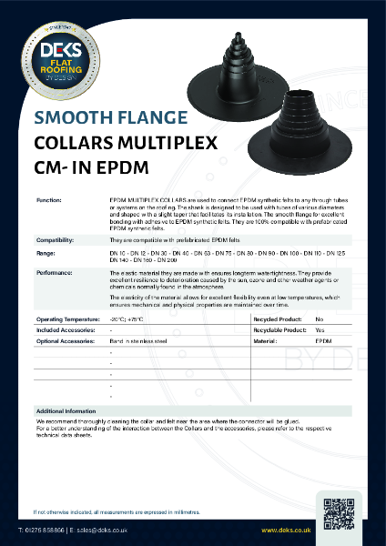 Pipe Collar - EPDM