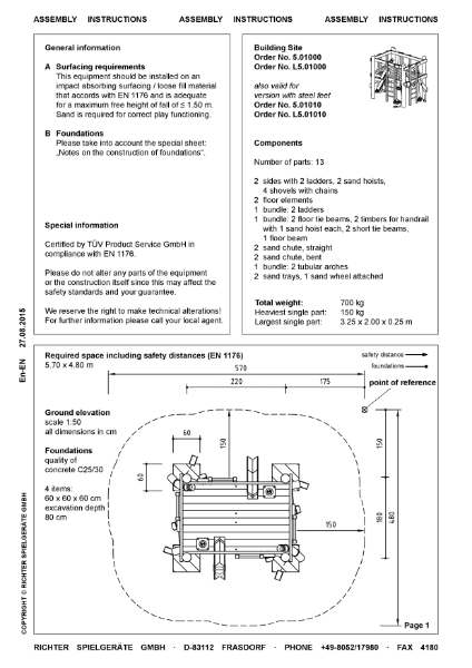 L5.01010 - Building Site - Assembly Instructions