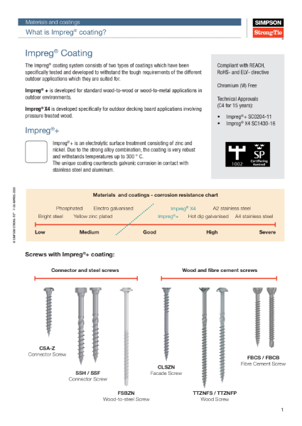 Impreg & Impreg+ Coatings