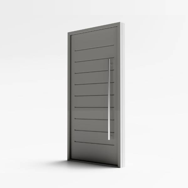 S305A/T Inward Open Timber / Alu-Clad Timber Panel Entrance Door
