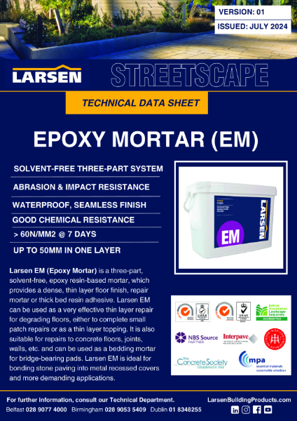 TDS - EM Epoxy Mortar
