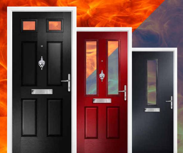 FD30s Thermoplastic Core Composite Fire Door  - Composite Fire Door