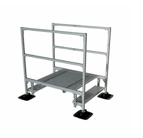 Walraven Yeti® 335 Step-Over with 2 Steps - Roof Step-Over Walkway