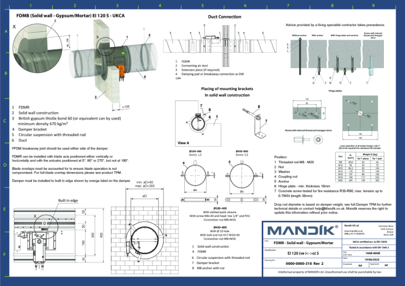 FDMR – Solid Wall Firepro - CID (UKCA)