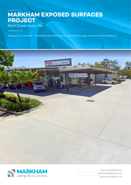 MARKHAM CASE STUDY - Gold Coast Isuzu Ute