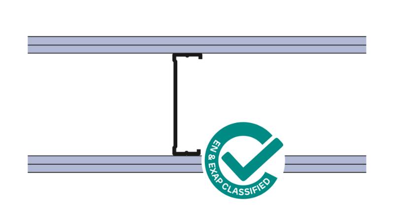 Siniat Single Frame Metal Stud Partition CS14Y(400)-212dB - Metal Stud Partitioning