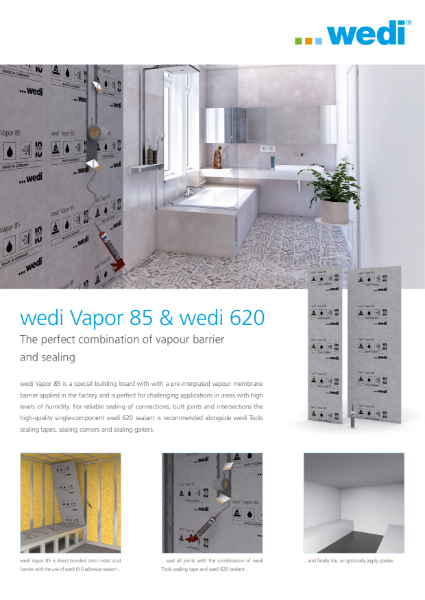 wedi Flyer - Vapor 85 & wedi 620