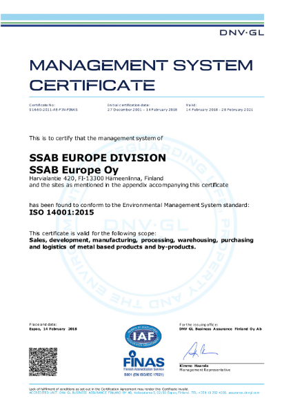 ISO 14001 Environmental Management Systems