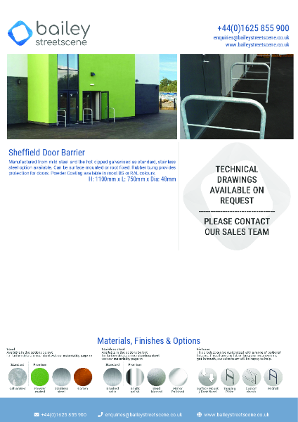 Sheffield Door Barrier