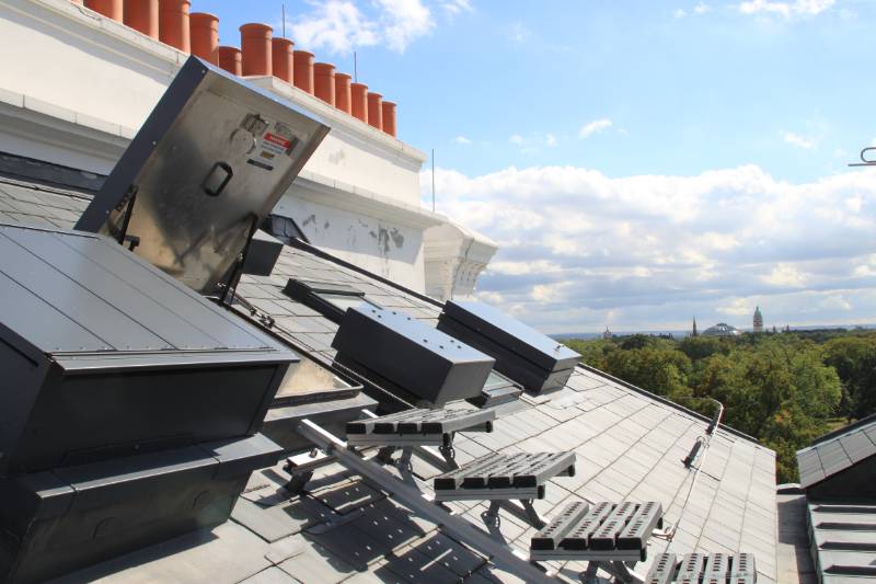 Roof Hatches Overlooking Alexandra Palace