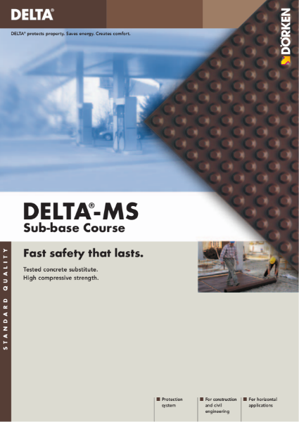 Delta-MS Sub-base Course Protection System