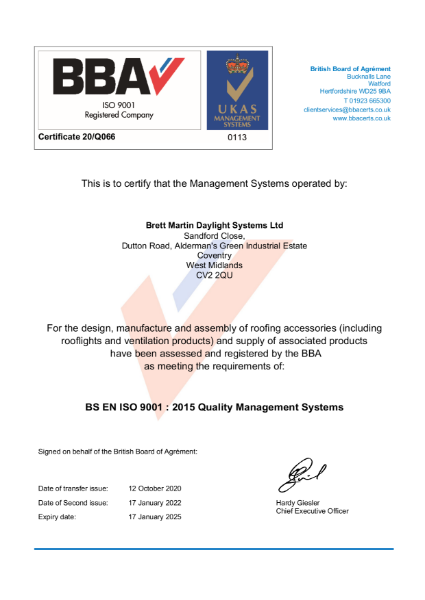 Certificate 20/Q066