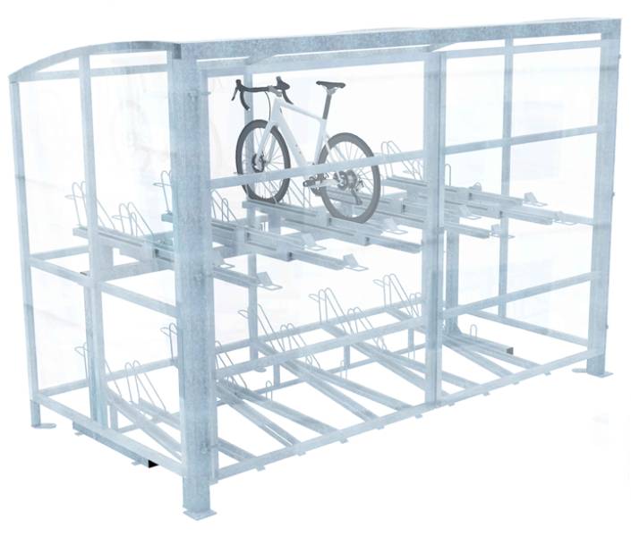 CuvaCanti Closed - Cycle Shelter