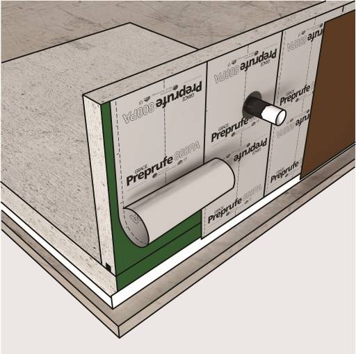 Preprufe® 800 PA - Post-Applied Self-Adhesive Waterpoof Membrane