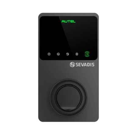 Sevadis MaxiCharger - 4G GSM - 7.4kW AC Smart EV Charger - Wall Mounted - Domestic and Commercial EV Charger