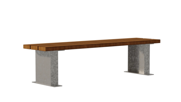 Ashford Bench 45 - Street Furniture