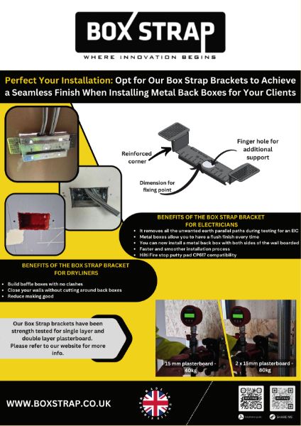 BOX STRAP Bracket - Benefits