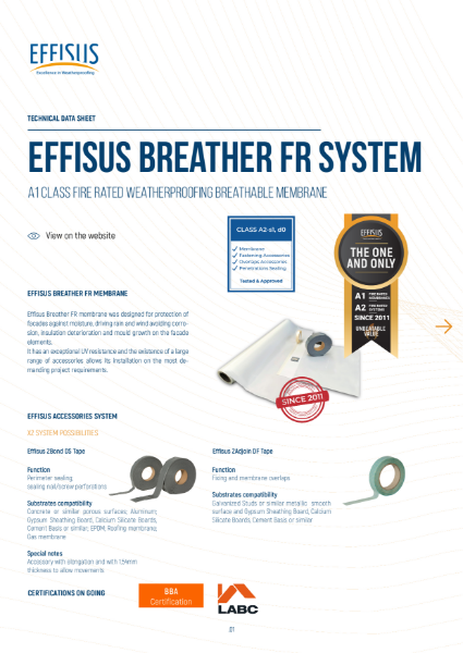 Effisus Breather FR System