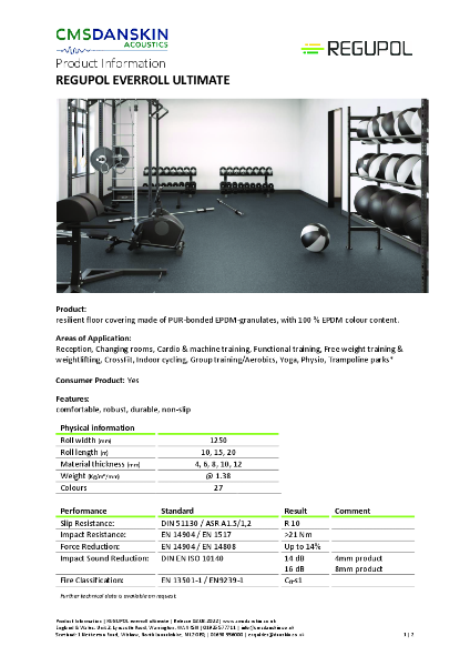 REGUPOL everroll-ultimate - PI-en-UK Release 02 08 2022