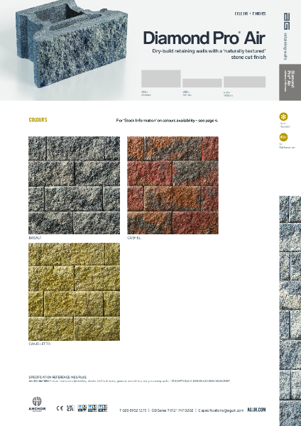 Technical Datasheet - Diamond Pro Air
