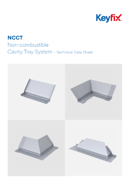 Non-combustible Cavity Tray Datasheet