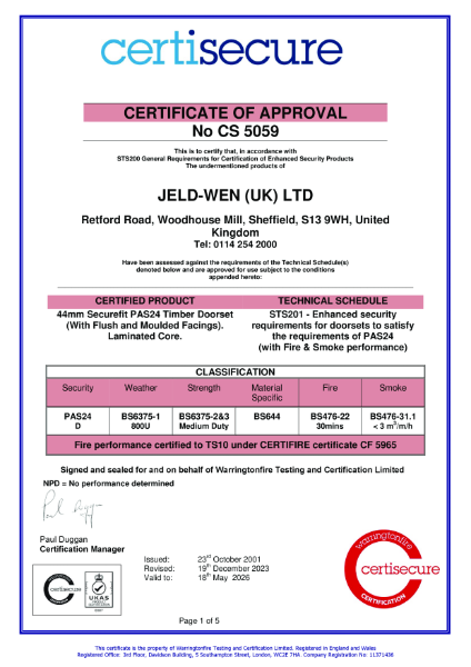 CERTISECURE - CS5059