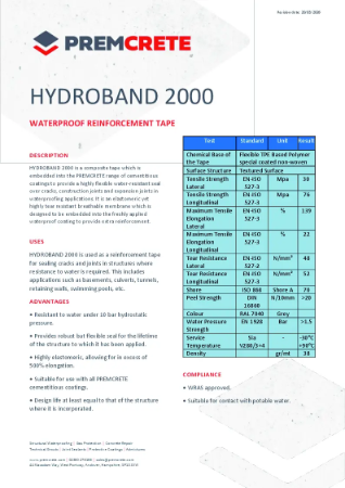 Hydroband 2000 TDS