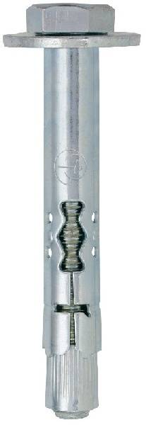 TSA-PATTEN Metal Sleeve Anchor - Hexagon Head Bolt with Washer