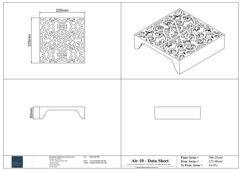 Air 10 Air Brick Datasheet