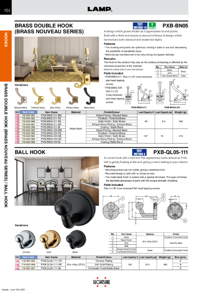 Product Catalogue  PXB-BN05