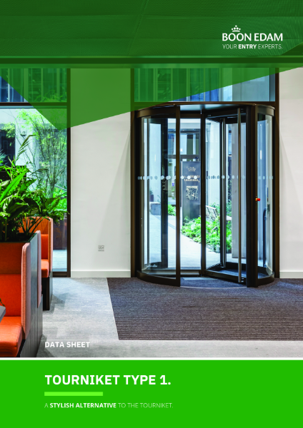 Tourniket Type 1 - Revolving Door | Dimensions & Specifications