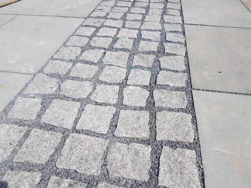 Wandsworth -  Osiers Road, Residential Bound Permeable natural stone pavement