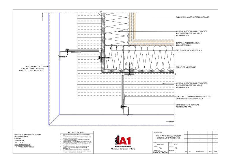 Unity A1 DF-04 Technical Drawing