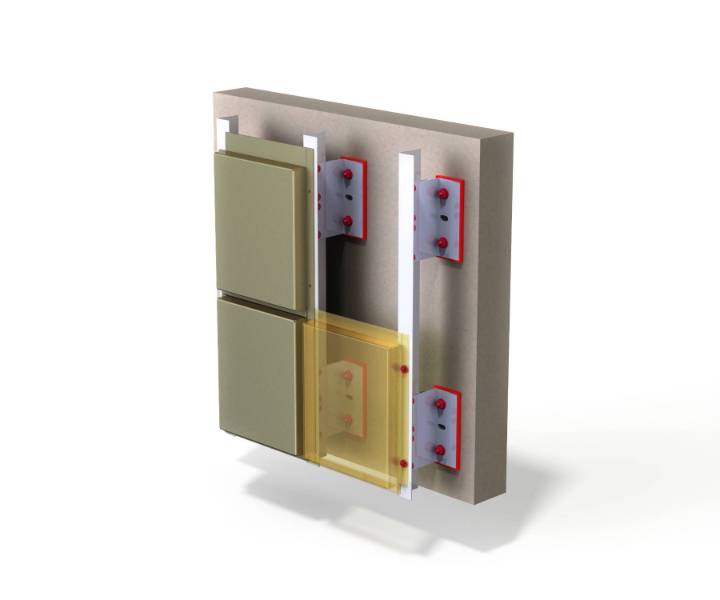 Through Fix - TFS1 - Rainscreen Cladding System | EH Smith ...