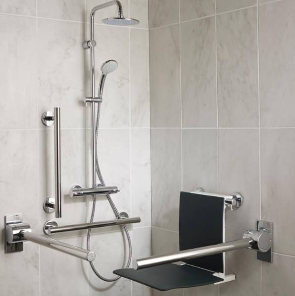 Accessible shower equipment packages