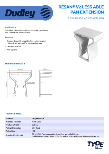 Dudley Resan Pan Extension for Less Abled_Wall Fixed [V2]