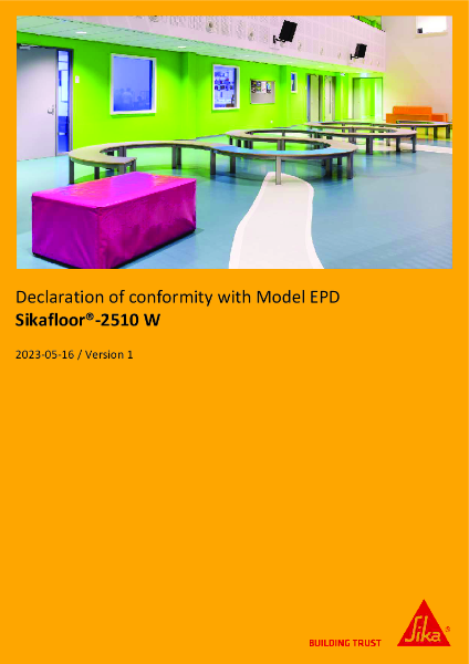 EPD - Sikafloor 2510 W